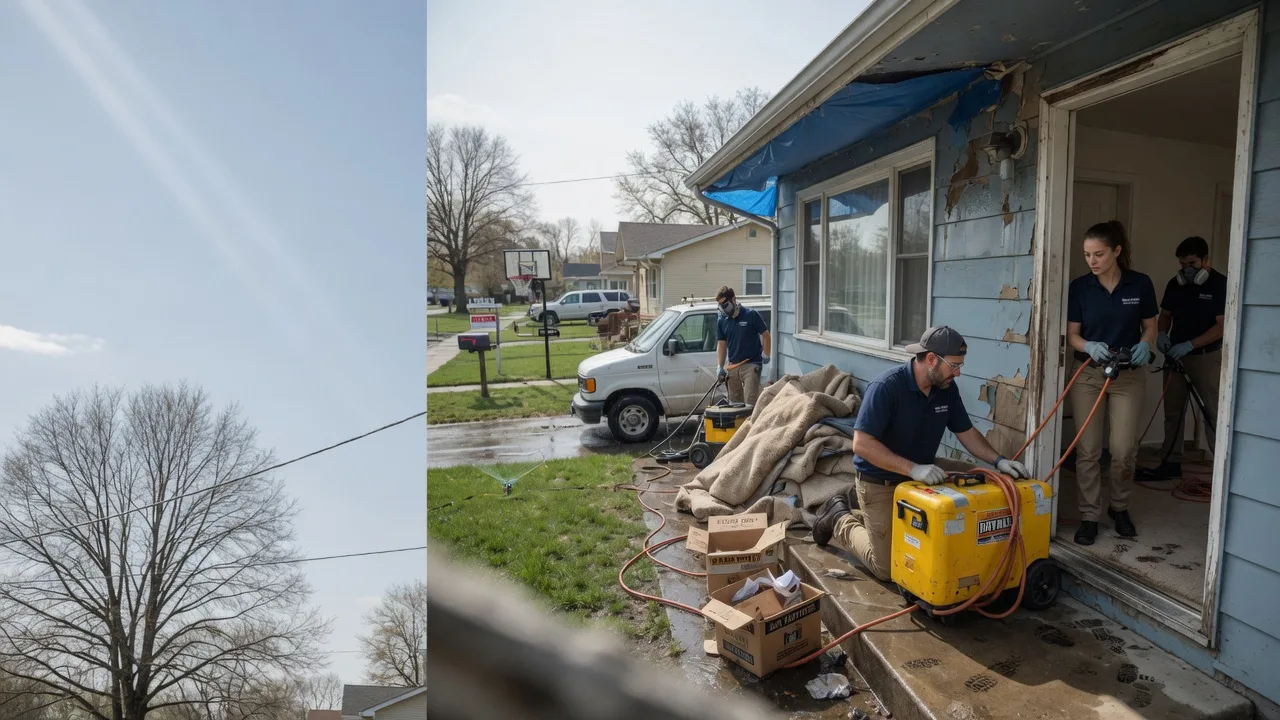 Basement Flood Cleanup in Pataskala, OH near me